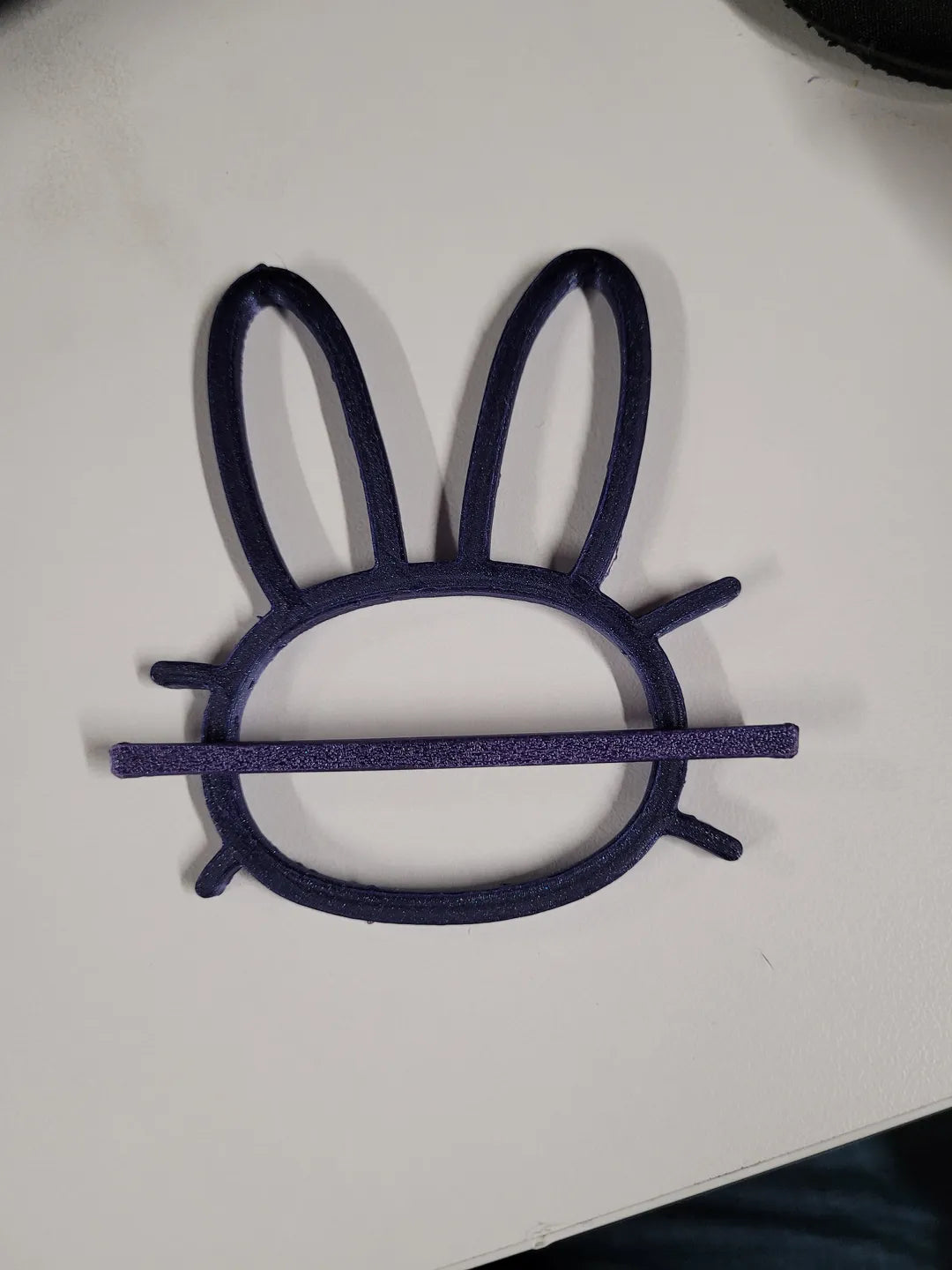 Rabbit hair pin slide