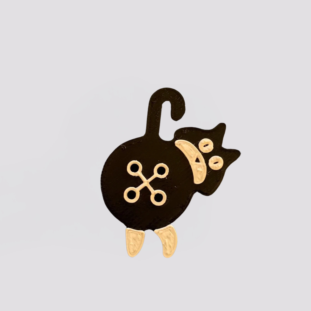 Cat Button