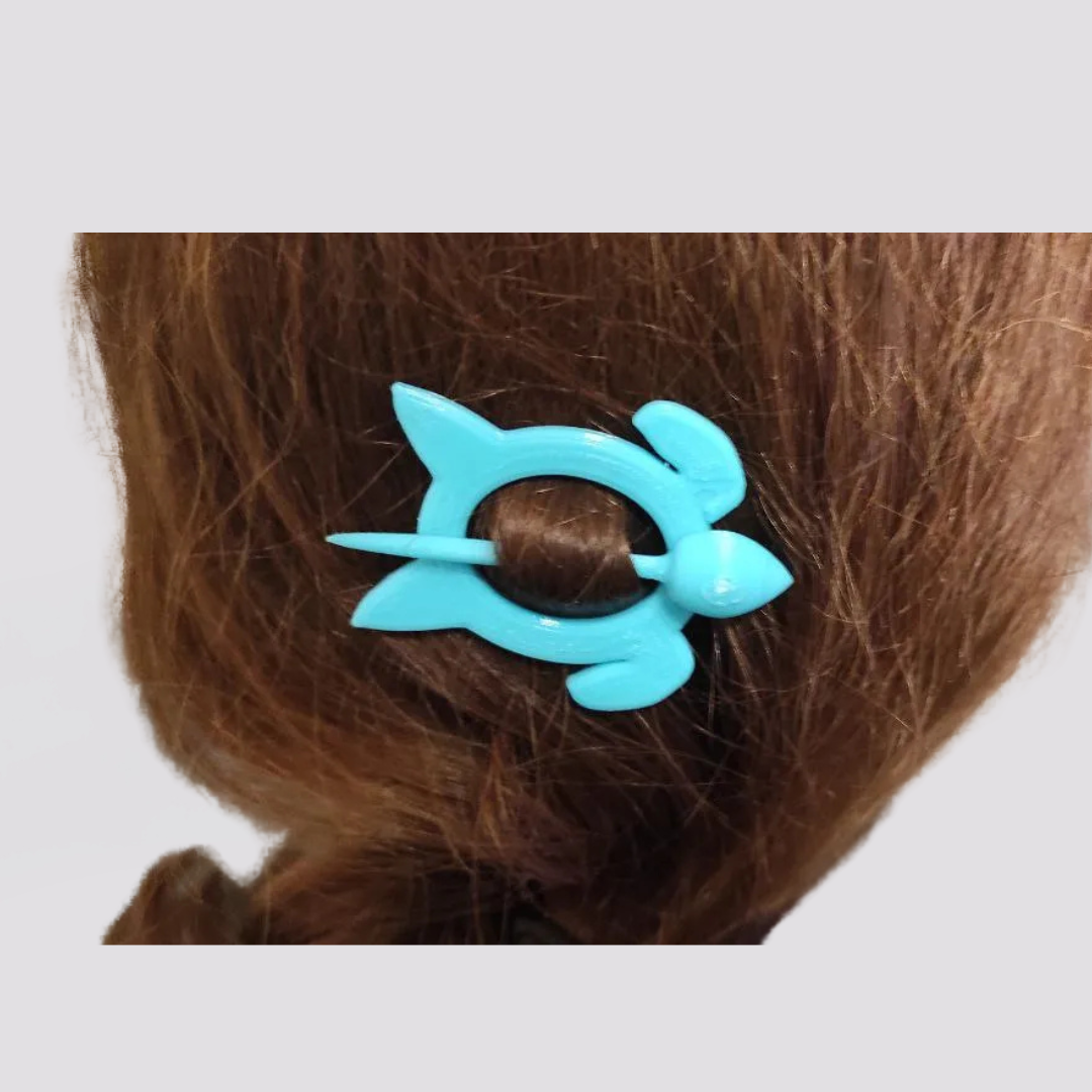 Turtle Hair Pin